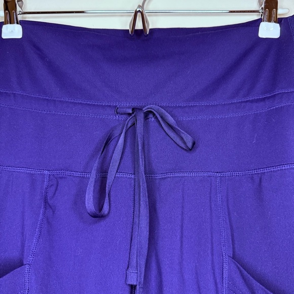 FABLETICS Maj Powerform Periwinkle Blue Fold Down Waist Atheleisure Jogger - Picture 5 of 8